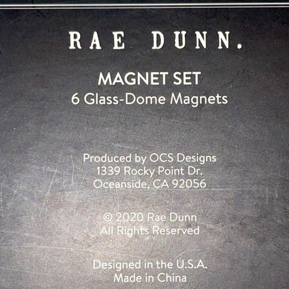NIB Rae Dunn Magnet Set‎ - Picture 3 of 3